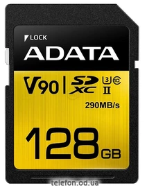 ADATA Premier ONE SDXC Class 10 UHS-II U3 128GB