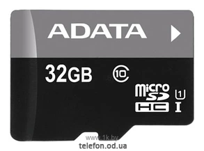 ADATA Premier microSDHC Class 10 UHS-I U1 32GB