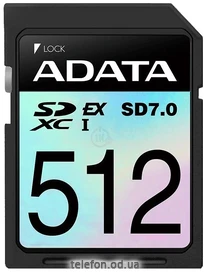 ADATA Premier Extreme SDXC SD8.0 512GB SD512GEX3L2-C