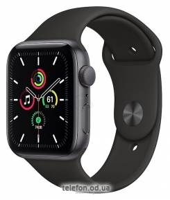 Apple Watch SE GPS 44mm Aluminum Case with Sport Band