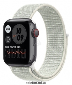 Apple Watch SE GPS + Cellular 40mm Aluminum Case with Nike Sport Loop