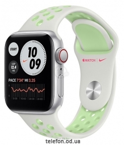 Apple Watch SE GPS + Cellular 40mm Aluminum Case with Nike Sport Band