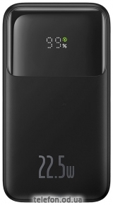 Baseus Comet Series Dual-Cable Digital Display Fast Charge Power Bank 22.5W 20000mAh