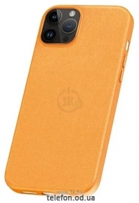 Baseus Fauxther для iPhone 15 Pro Max (оранжевый)