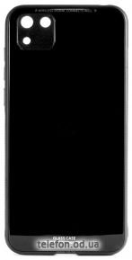 Case Glassy для Huawei Y5p/Honor 9S (черный)