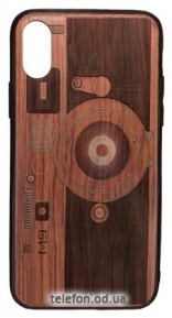 Case Wood  Apple iPhone X (, )