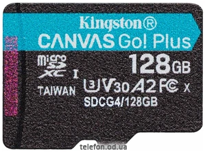 Kingston Canvas Go! microSDXC 128GB SDCG4/128GBSP