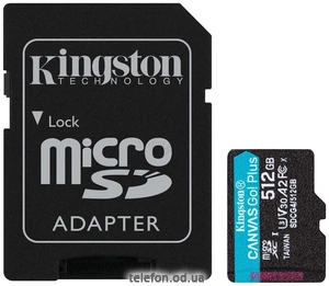 Kingston Canvas Go! microSDXC 512GB SDCG4/512GB ( )