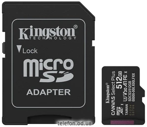 Kingston Canvas Select Plus microSDXC 512GB SDCS3/512GB ( )