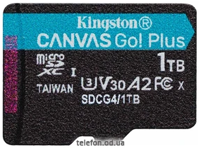 Kingston Canvas Go! microSDXC 1TB SDCG4/1TBSP