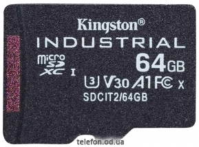 Kingston Industrial microSDXC SDCIT2/64GBSP 64GB