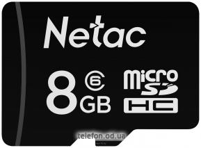 Netac P500 Standard microSDHC 8GB NT02P500STN-008G-N