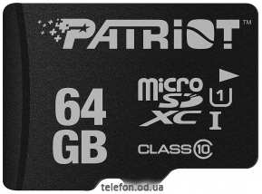 Patriot microSDXC LX Series (Class 10) 64GB
