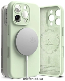 Ringke Silicone Magnetic Magsafe  Apple iPhone 16 Pro Max Soft Mint