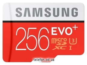 Samsung microSDXC EVO Plus 95MB/s 256GB + SD adapter