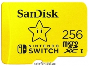 SanDisk For Nintendo Switch microSDXC SDSQXAO-256G-GNCZN 256GB