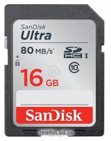 SanDisk Ultra SDHC SDSDUNS-016G-GN3IN 16GB