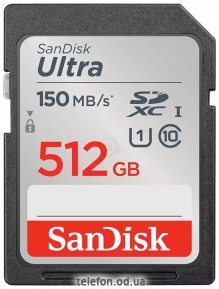 SanDisk Ultra SDXC SDSDUNC-512G-GN6IN 512GB