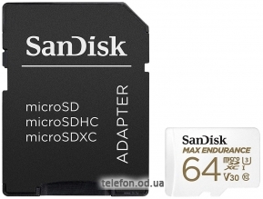 SanDisk microSDXC SDSQQVR-064G-GN6IA 64GB + SD adapter