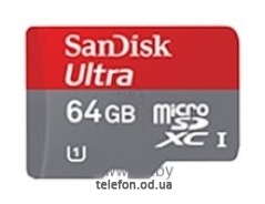 Sandisk Ultra microSDXC Class 10 UHS Class 1 30MB/s 64GB