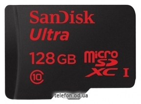 Sandisk Ultra microSDXC Class 10 UHS-I 30MB/s 128GB + SD adapter