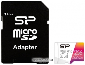 Silicon Power Elite A1 microSDXC SP256GBSTXBV1V20SP 256GB