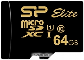 Silicon Power Elite Gold microSDXC SP064GBSTXBU1V1G 64GB