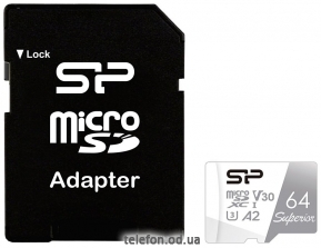 Silicon Power Superior microSDXC SP064GBSTXDA2V20SP 64GB ( )