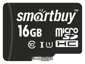 SmartBuy microSDHC SB16GBSDCL10-00LE 16GB