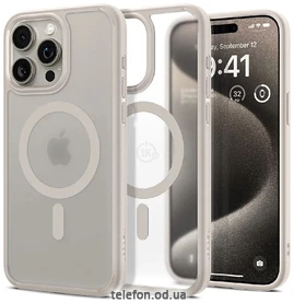 Spigen Ultra Hybrid (MagFit)  iPhone 15 Pro Max ACS07210 ()