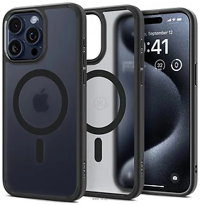 Spigen Ultra Hybrid (MagFit)  iPhone 15 Pro Max ACS06581 ()