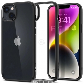 Spigen Ultra Hybrid iPhone 14 Matte Black ACS05041 ( )
