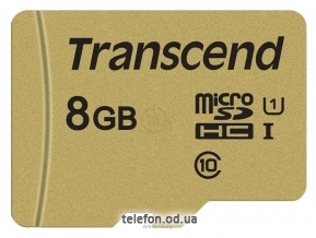 Transcend microSDHC 500S 8GB + 