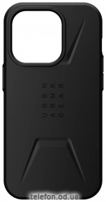 Uag  iPhone 14 Pro Civilian for MagSafe Black 114038114040