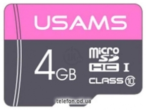 Usams US-ZB100 TF High Speed Card 4GB