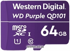 WD Purple SC QD101 microSDXC WDD064G1P0C 64GB