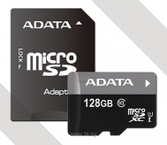 ADATA Premier microSDXC Class 10 UHS-I U1 128GB + SD adapter