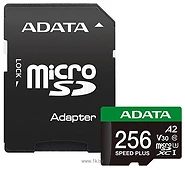 ADATA SPEED PLUS microSDXC 256GB UD256GUI3V30A2SP-RA1 ( )