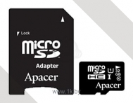 Apacer microSDHC Card Class 10 UHS-I U1 32GB + SD adapter