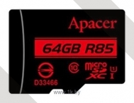 Apacer microSDXC Card Class 10 UHS-I U1 (R85 MB/s) 64GB