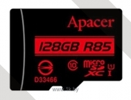 Apacer microSDXC Card Class 10 UHS-I U1 (R85 MB/s) 128GB + SD adapter