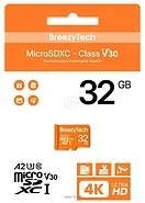 BreezyTech Ultra microSDHC Class 10/A2/V30 32GB ( )