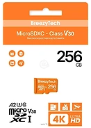 BreezyTech Ultra microSDXC Class 10/A2/V30 256GB ( )