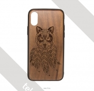 Case Wood  Apple iPhone X ( ,  III)