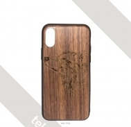 Case Wood  Apple iPhone X ( ,  I)