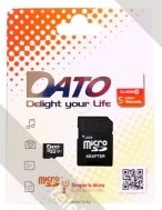 DATO microSDHC Class 10 UHS-I U1 16GB + SD adapter