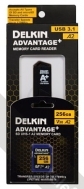 Delkin Devices Advantage+ SD Reader and Card Bundle SDXC 256GB