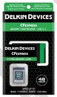 Delkin Devices CFexpress Reader and Card Bundle 128GB DCFX1-128-R