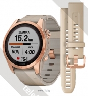 Garmin Fenix 7S Sapphire Solar ( )