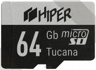 Hiper microSDHX 64GB Class 10 UHS-1 U3 HI-MSD64GU3